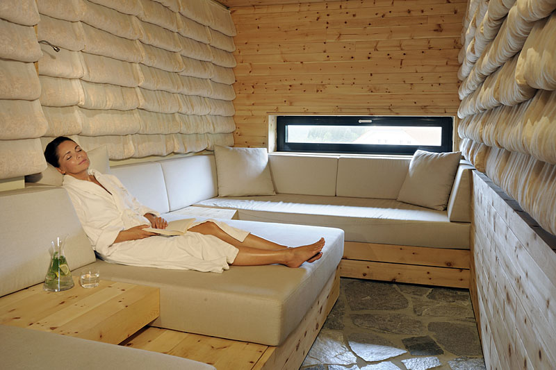 Ruheraum im Biohotel Bayerischer Wald